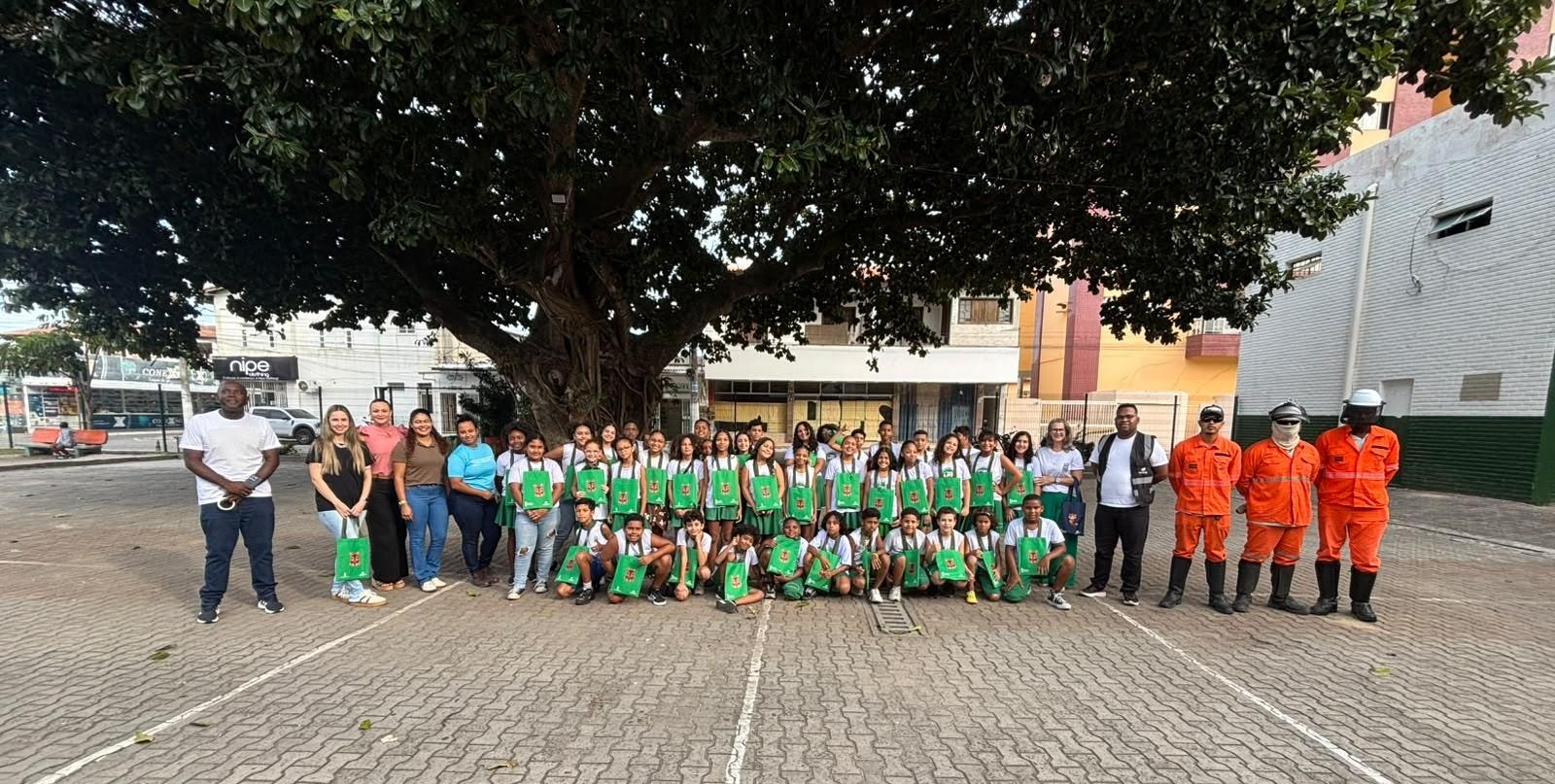 Suzano leva ação de conscientização ambiental para escolas públicas no Norte do Espírito Santo