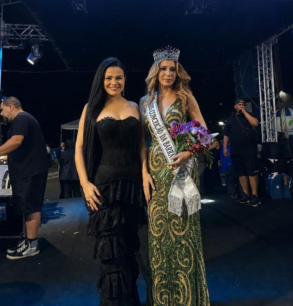 Alana Venâncio Carneiro, coroada Miss Conceição da Barra emociona família
