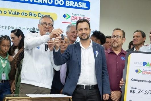 Governo disponibiliza mais R$ 243 milhões para fortalecer o SUS em cidades atingidas pelo rompimento da barragem de Fundão