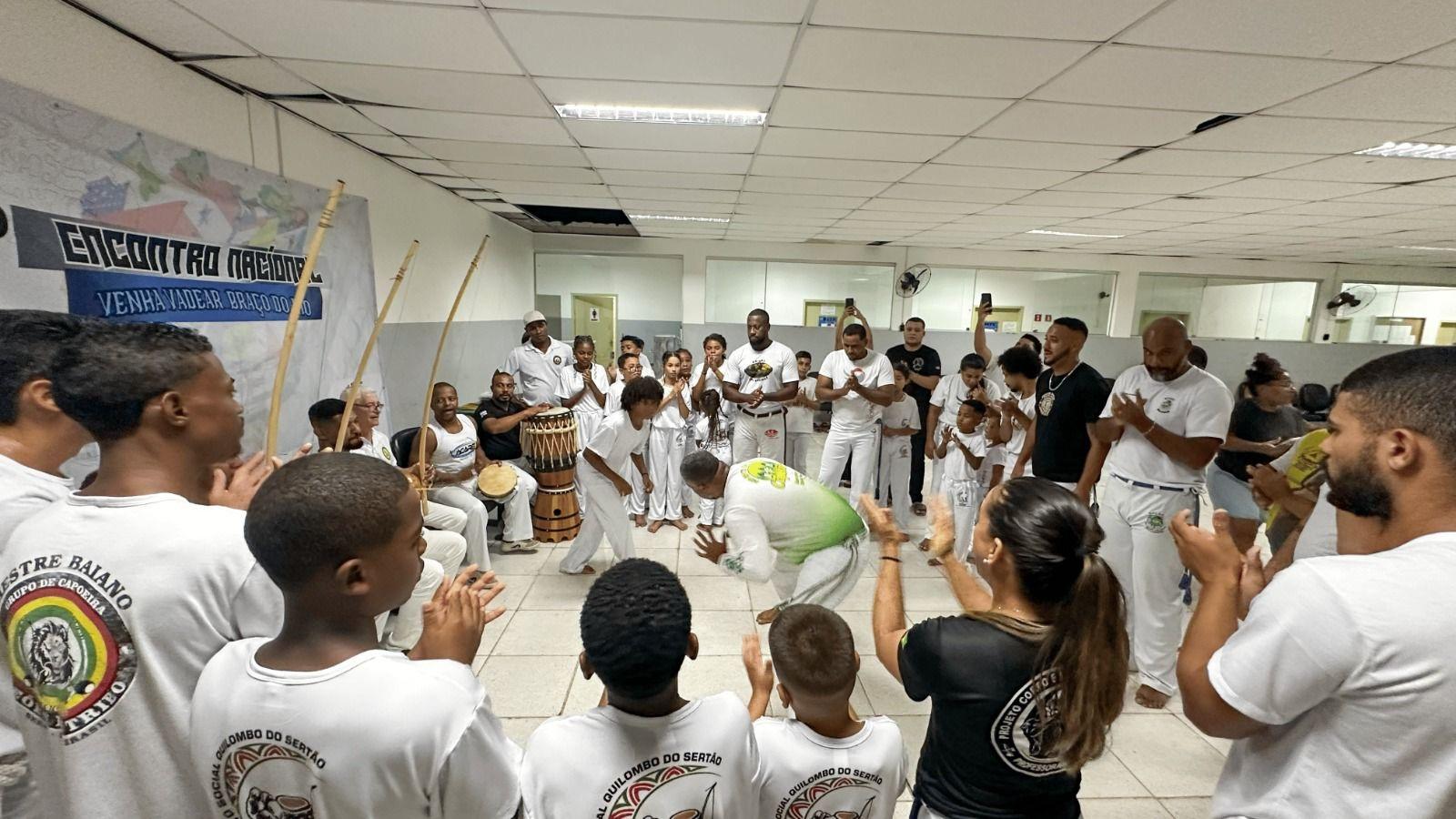 4º Encontro Nacional Venha Vadiar Braço do Rio reúne capoeiristas e fortalece a cultura afro-brasileira em Conceição da Barra, ES