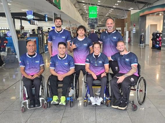 Paratletas do Espírito Santo participam do Circuito Loterias Caixa de Natação, em São Paulo
