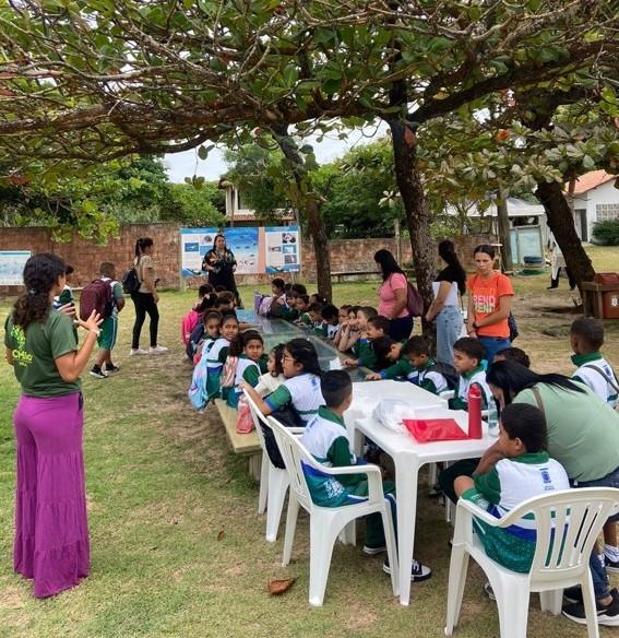Semana do Meio Ambiente promove educação ambiental e sensibilização de estudantes em Guriri, São Mateus, no ES