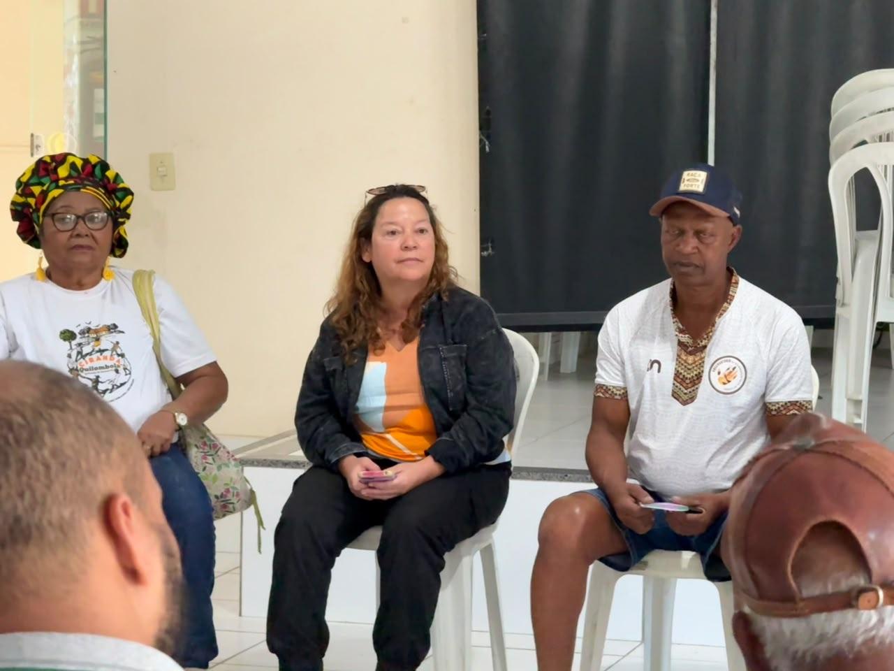 Secretaria Municipal de Cultura de Conceição da Barra promove reunião com mestres da cultura popular sobre editais do Cultura Viva