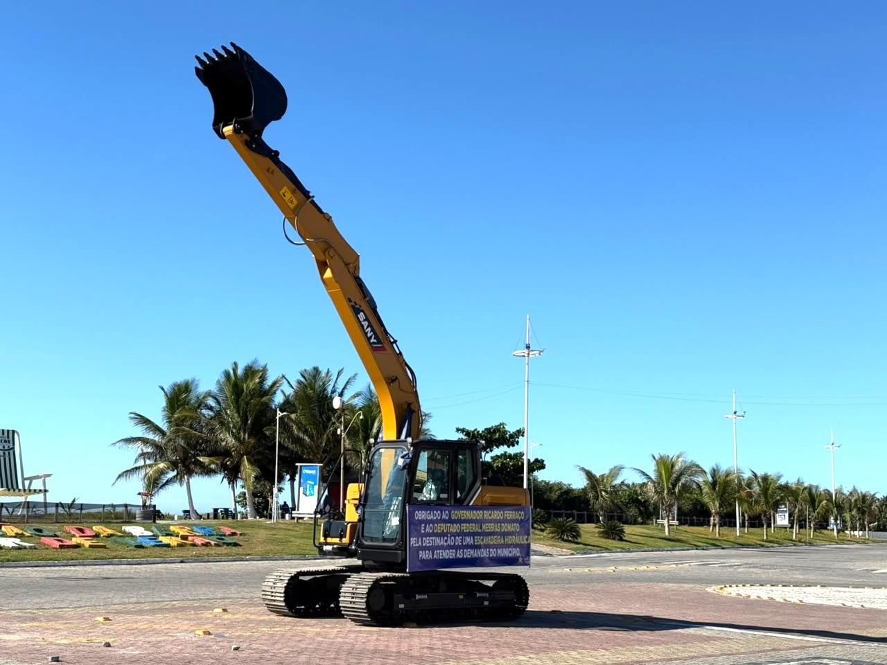 Prefeitura de Conceição da Barra, no ES, amplia reforço da frota municipal para impulsionar infraestrutura urbana e agrícola