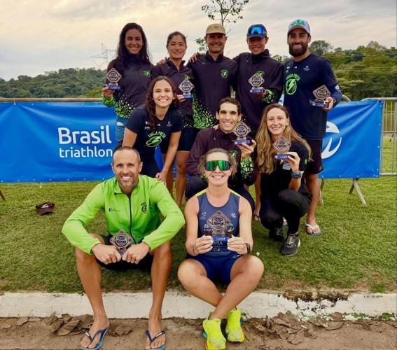 Triatletas do Espírito Santo conquistam medalhas no Campeonato Brasileiro da modalidade
