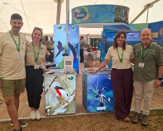 Reservas ambientais representaram o Espírito Santo na maior feira de turismo de observação de aves do mundo