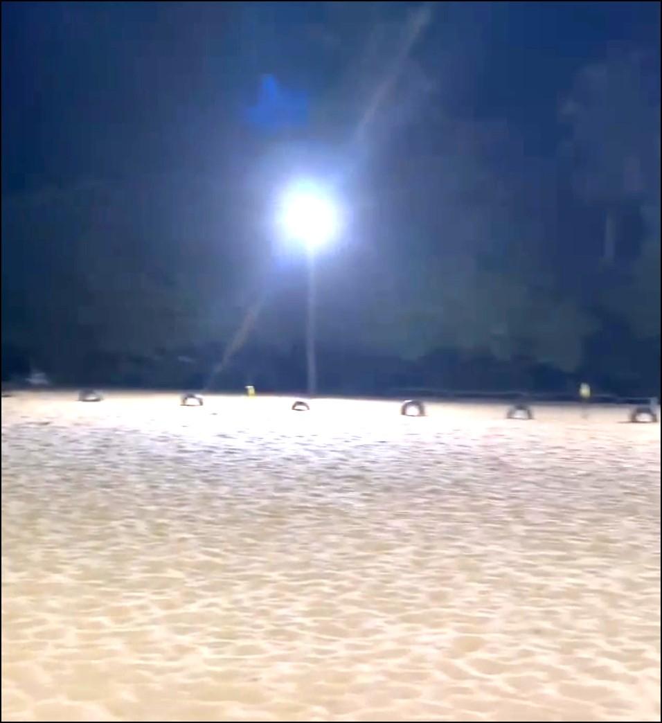 Campo da comunidade de Barreiras, no distrito do Cricaré, em Conceição da Barra, no ES, será contemplado com nova iluminação em LED