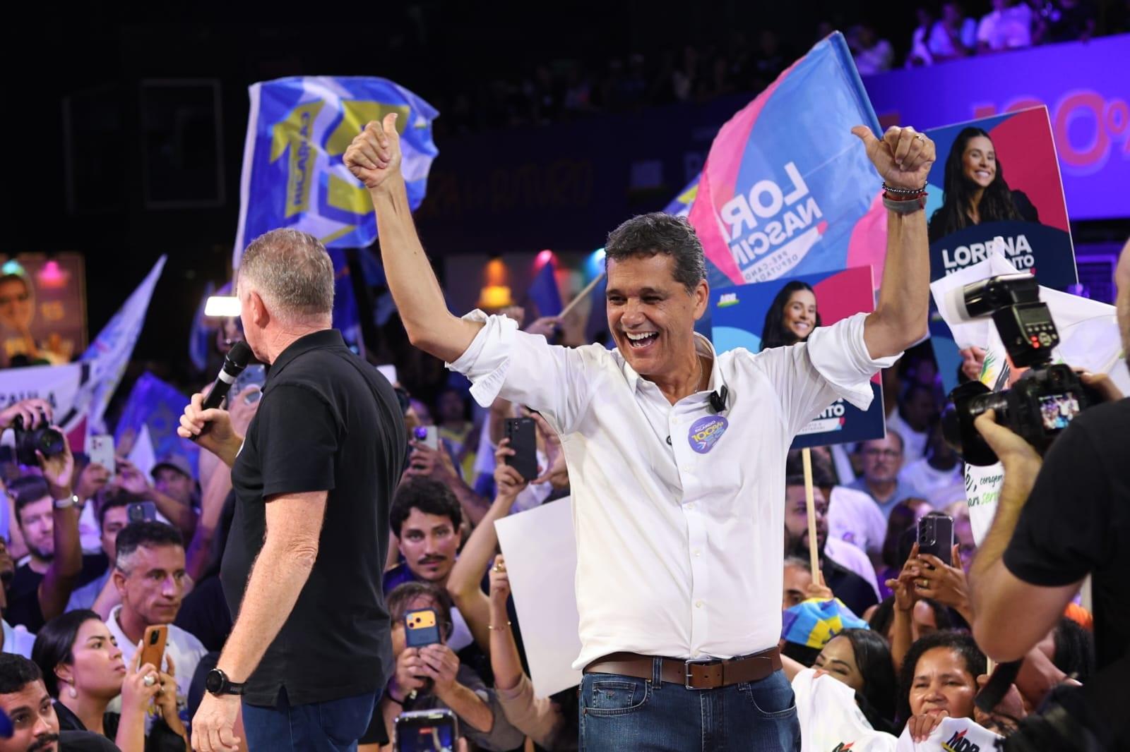 MDB homologa candidatura de Ricardo Ferraço à reeleição ao Governo do Espírito Santo sob o lema “Pacto com o Futuro”