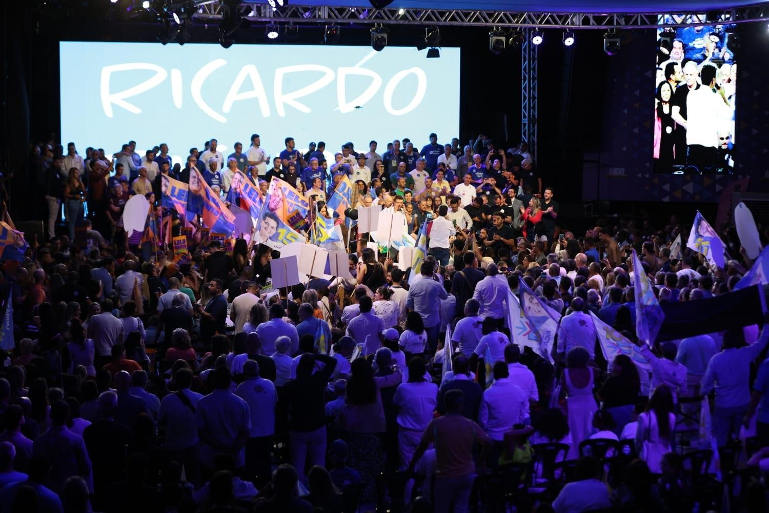 MDB homologa candidatura de Ricardo Ferraço à reeleição ao Governo do Espírito Santo sob o lema “Pacto com o Futuro”