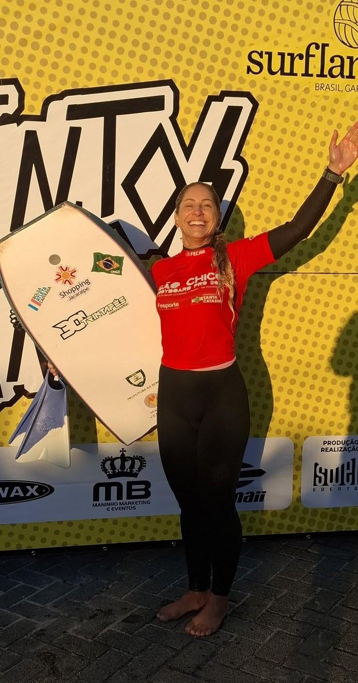 Bodyboard Maylla Venturin inicia campanha pelo título mundial com circuito entre Ásia, Portugal e Brasil