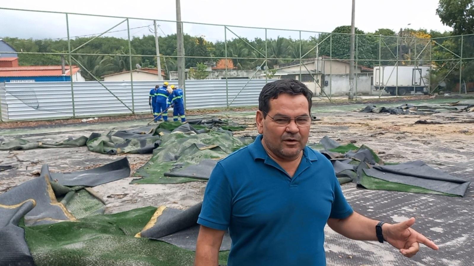 Parceria entre Prefeitura e Governo do ES impulsiona esporte em Conceição da Barra com revitalização dos campos da Cohab e do Catita