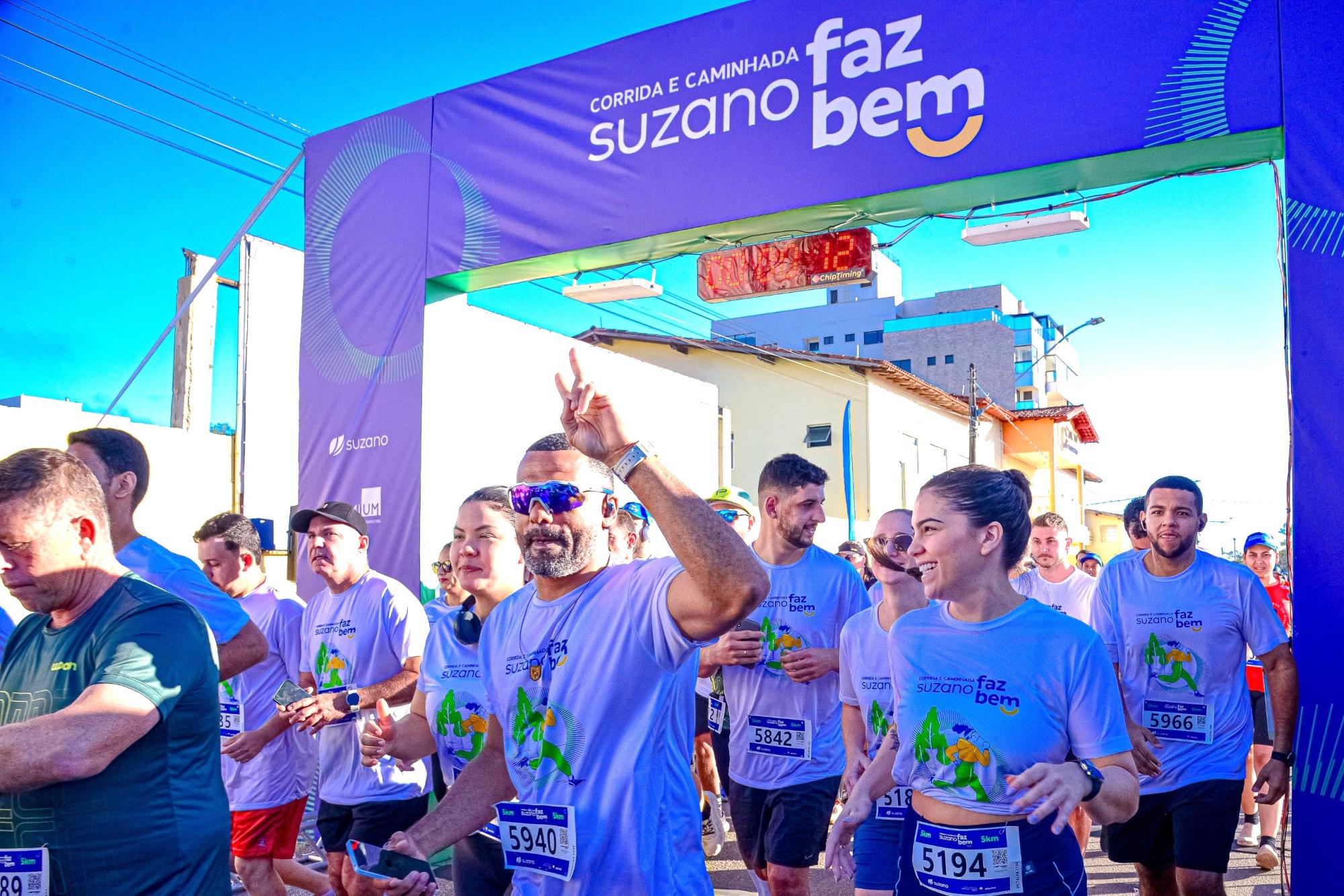 Inscrições para a 5ª Corrida e Caminhada Suzano Faz Bem em Aracruz, no ES, abrem na próxima segunda-feira (17)
