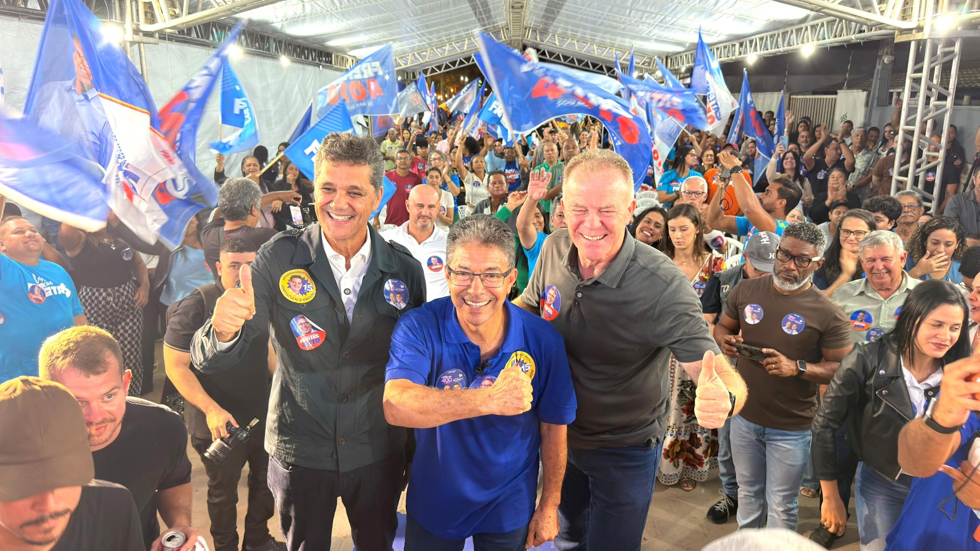 Emoção marca lançamento da campanha de Freitas para Deputado Federal