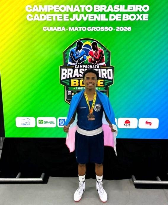 Linharense conquista medalha de bronze no Campeonato Brasileiro de Boxe Olímpico