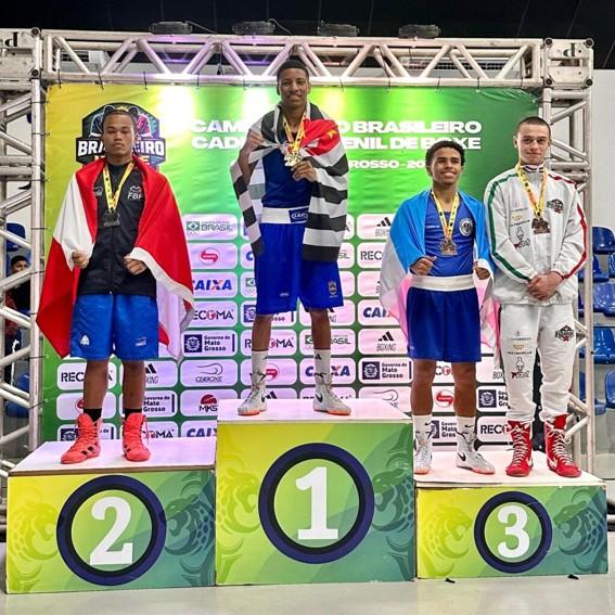 Linharense conquista medalha de bronze no Campeonato Brasileiro de Boxe Olímpico