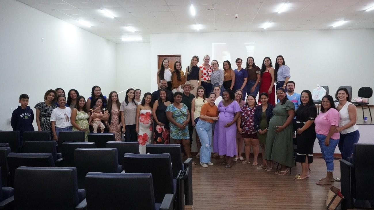 Encontro de gestantes promove acolhimento, orientação e troca de experiências em Boa Esperança, ES