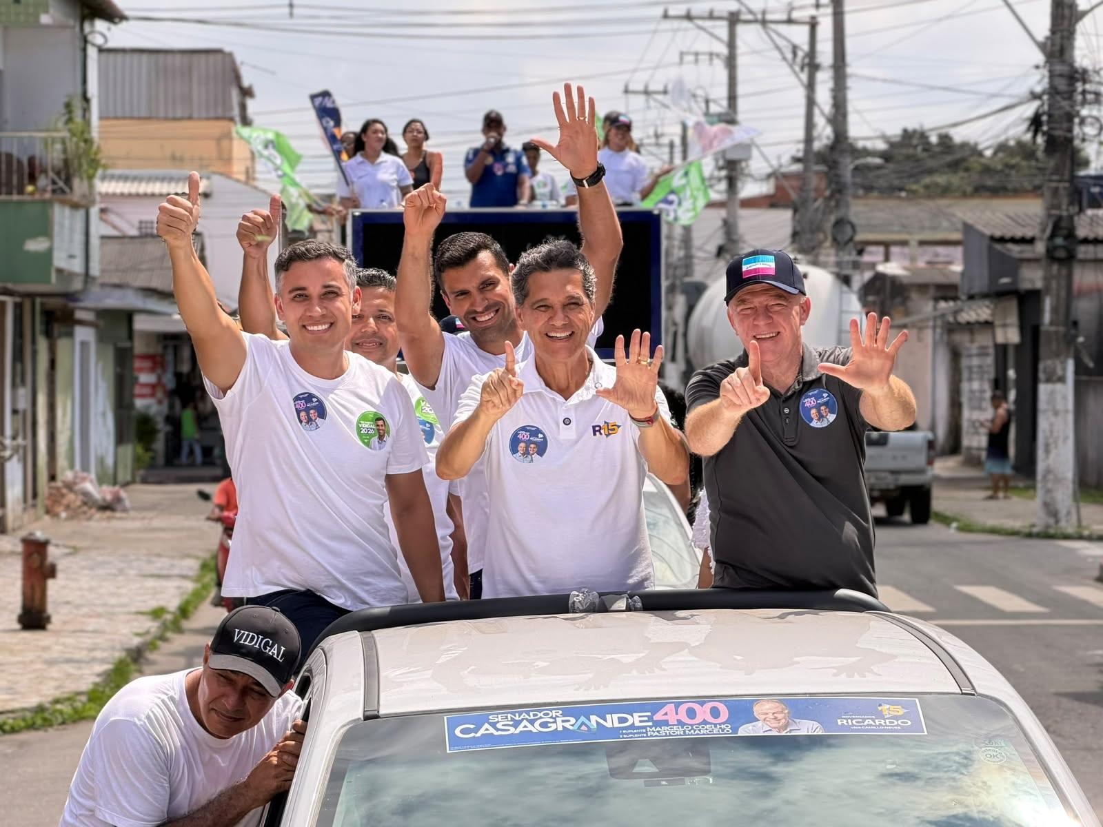 Serra, no ES, recebe carreata de Ricardo Ferraço com forte carinho da população
