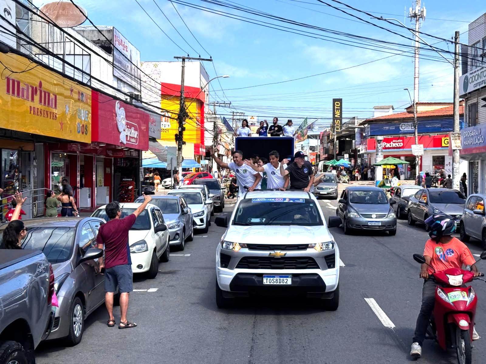 Serra, no ES, recebe carreata de Ricardo Ferraço com forte carinho da população