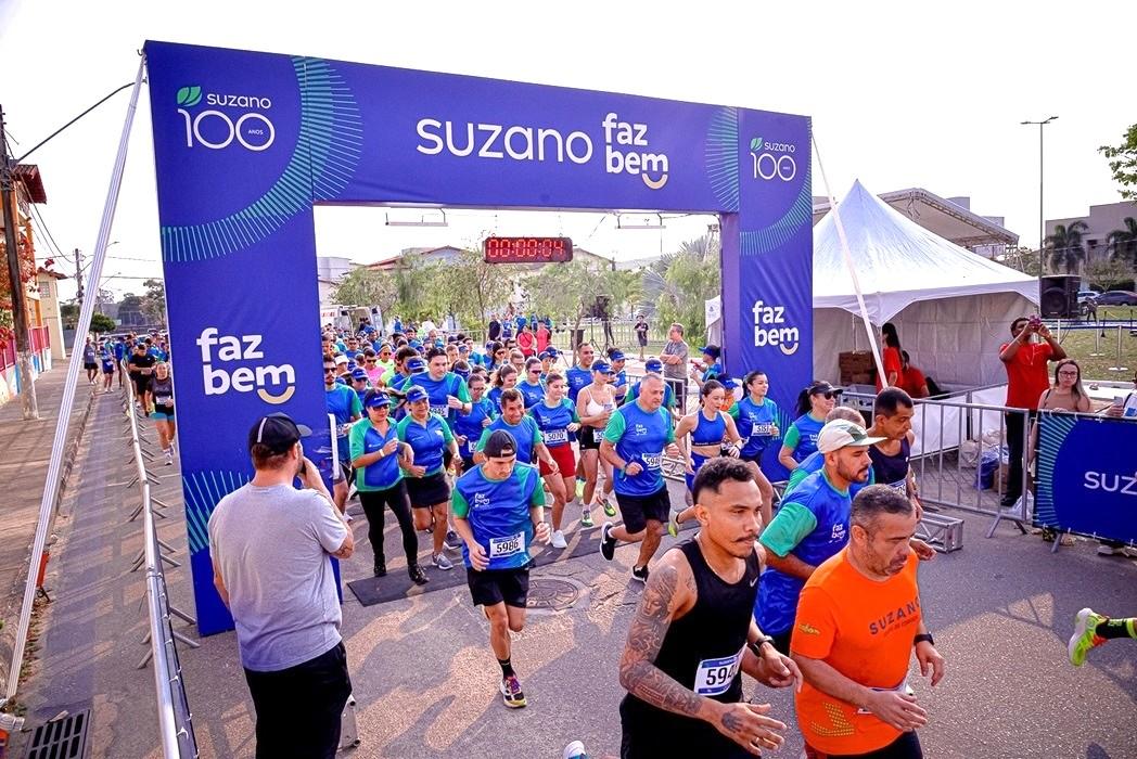 Suzano orienta participantes sobre retirada de kits para 5ª Corrida e Caminhada Suzano Faz Bem em Aracruz, no ES