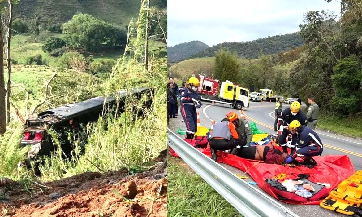 Grave acidente com ônibus na Rodovia SP-052 deixa cinco pessoas mortas