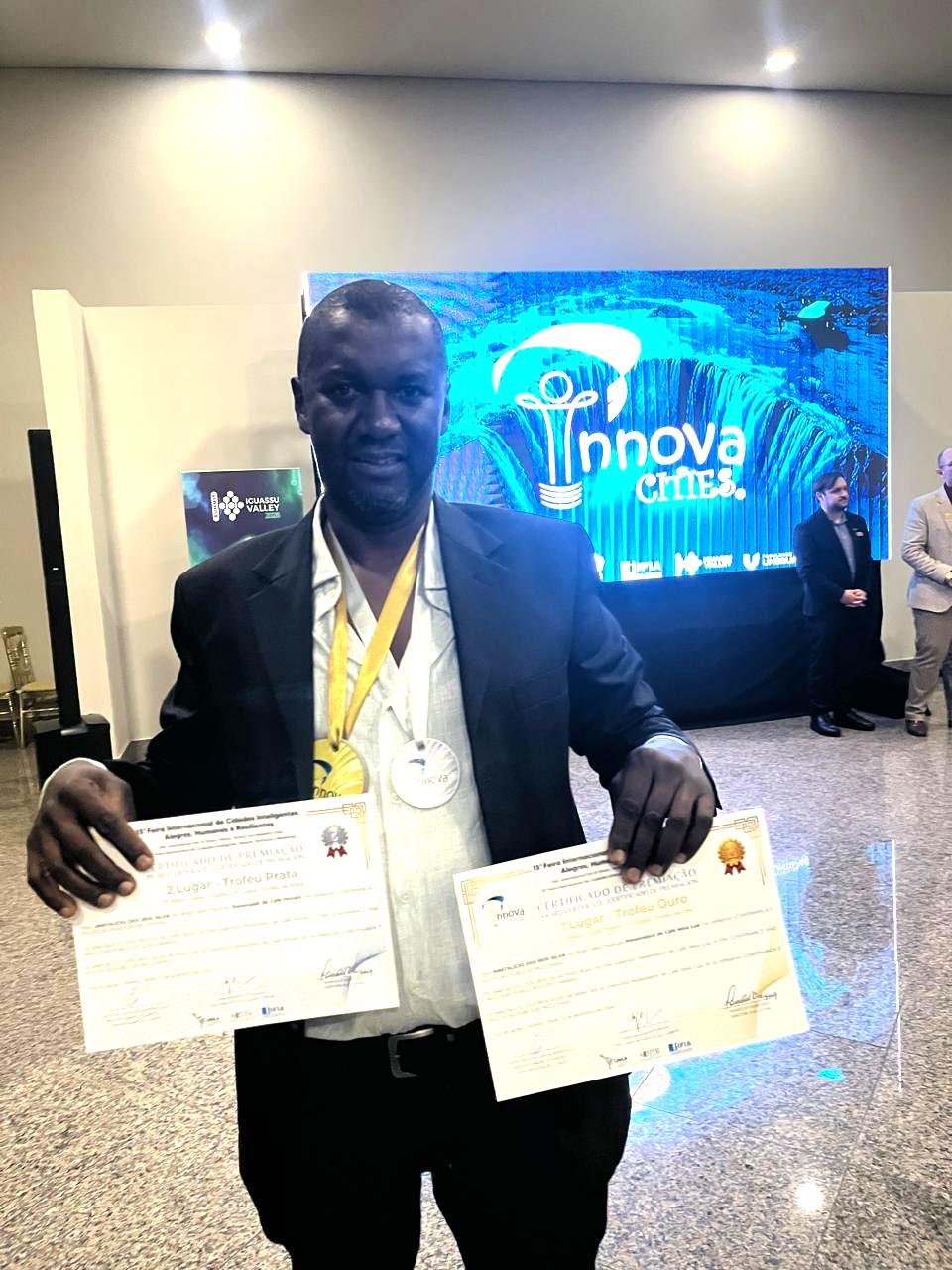 Inventor do Espirito Santo conquista ouro e prata em feira internacional de inovação