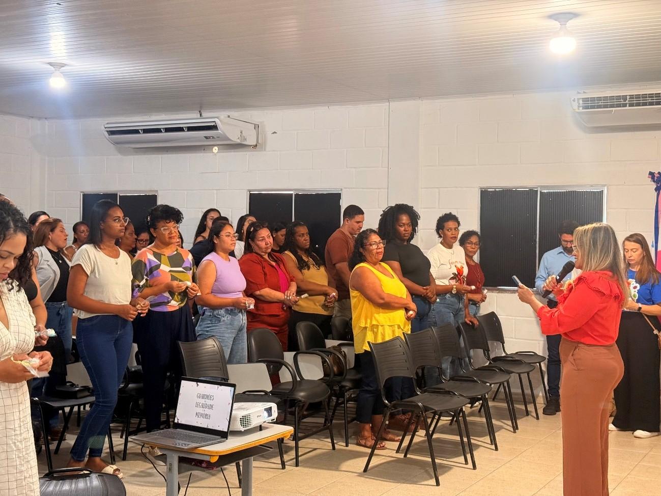 Secretaria de Educação de São Mateus, no ES, homenageia secretários e secretárias escolares no dia da secretária