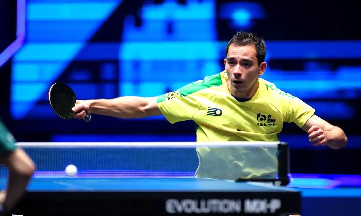 Após 2 vitórias, Calderano encara alemão nesta quinta no China Smash