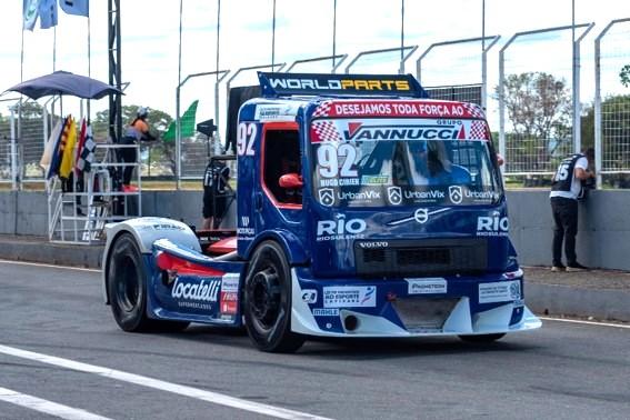 Piloto Hugo Cibien disputa etapa da Copa Truck na pista mais rápida do Brasil