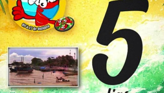 6º Festival do Camarão e Frutos do Mar vai agitar Conceição da Barra entre os dias 8 a 17 deste mês