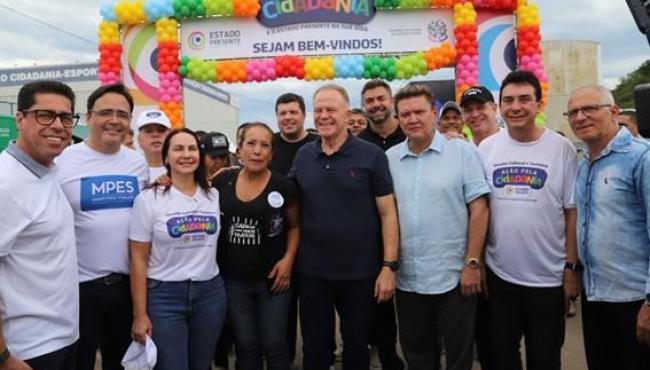 Ação pela Cidadania reúne mais de 10 mil pessoas em dia de serviços e lazer em Cariacica, no ES