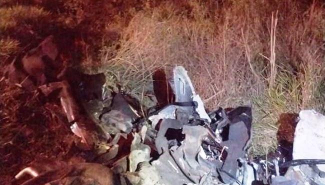 Acidente entre ônibus e carro na Rodovia ES-257 deixa duas pessoas mortas, no ES