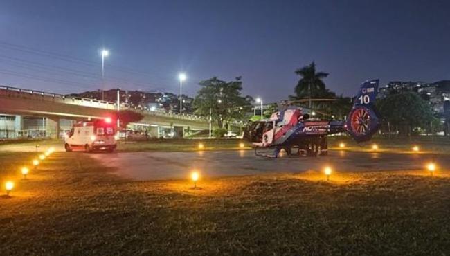 Aeronaves do Notaer voltam a pousar no heliponto da Rodoviária de Vitória, no ES