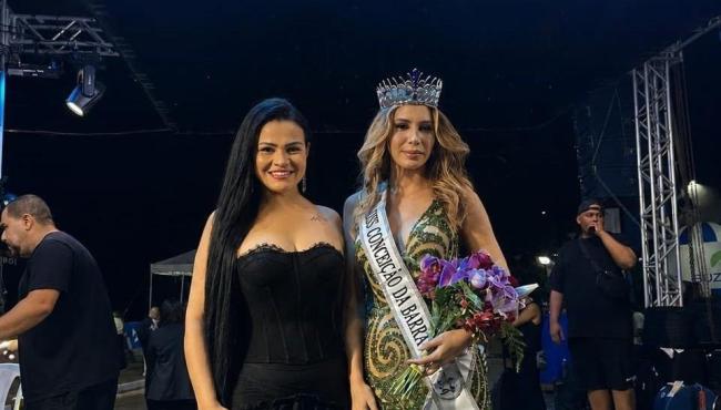 Alana Venâncio Carneiro, coroada Miss Conceição da Barra emociona família
