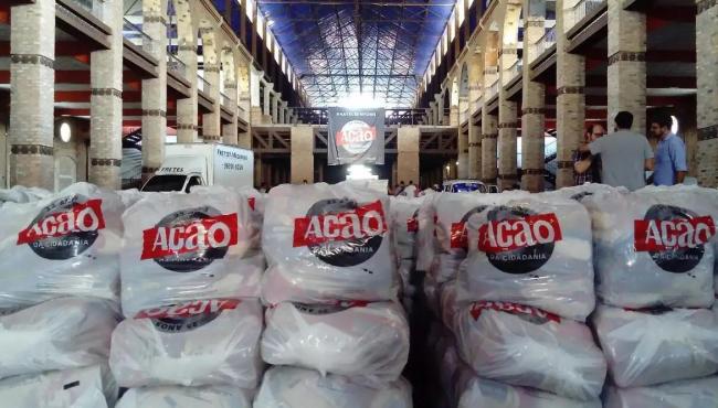 Alimentos da agricultura familiar abastecem a cesta do Natal sem Fome