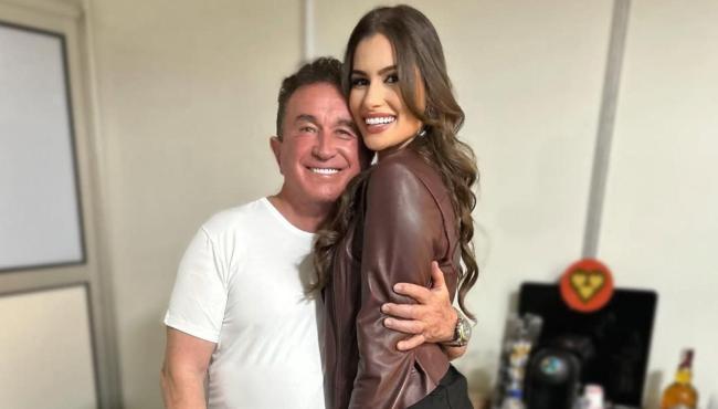 Amado Batista fala sobre diferença de 51 anos com Calita Franciele: ‘No amor não existem regras’