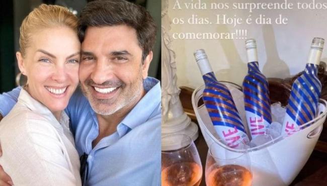 Ana Hickmann é pedida em casamento por Edu Guedes