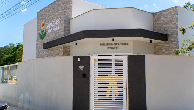 Apae inaugura nova sede e amplia atendimento a pessoas com deficiência, em Marilândia, ES