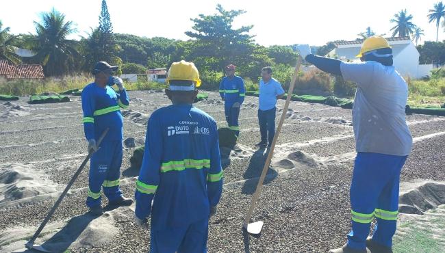 Após 12 anos, começa a revitalização dos campos society do Catita e da Cohab em Conceição da Barra, ES