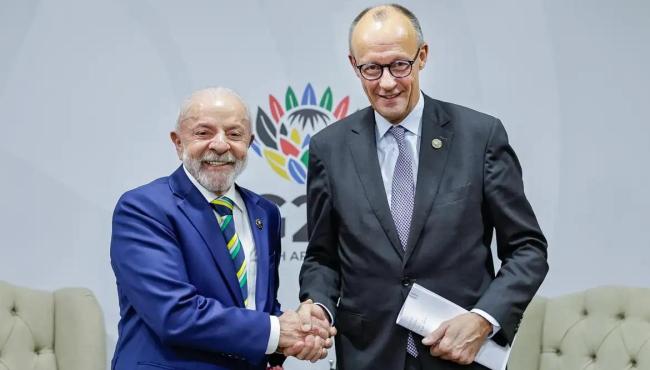 Após mal-estar sobre críticas a Belém, Lula se reúne com premiê alemão