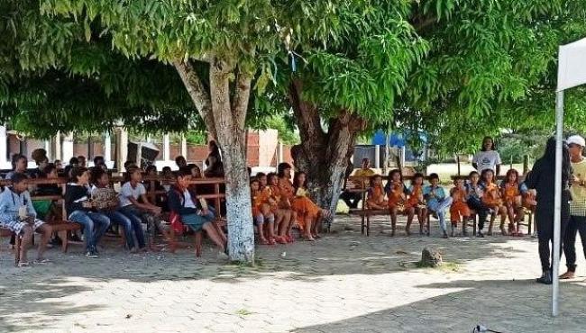 Assistência Social encerra o “18 DE MAIO” na comunidade de Barreiras, em Conceição da Barra, ES