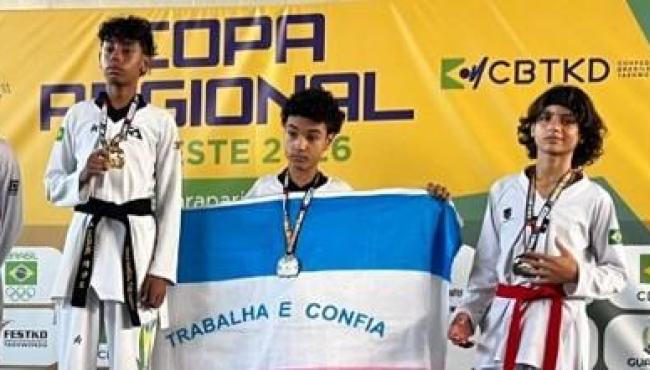 Atletas do Espírito Santo garantem medalhas na Copa Sudeste de Taekwondo