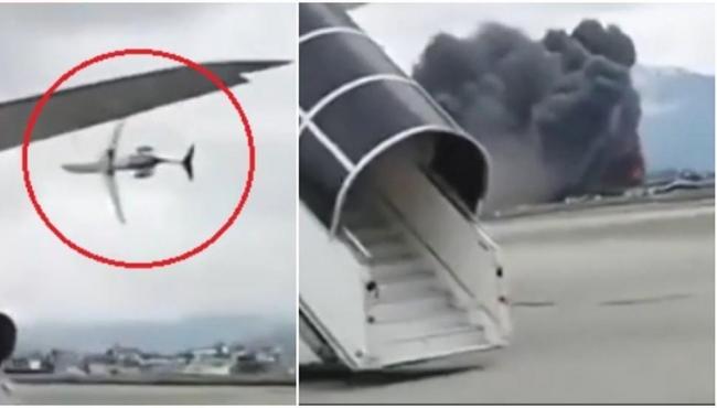 Avião cai logo após decolar, explode e mata 18 no Nepal