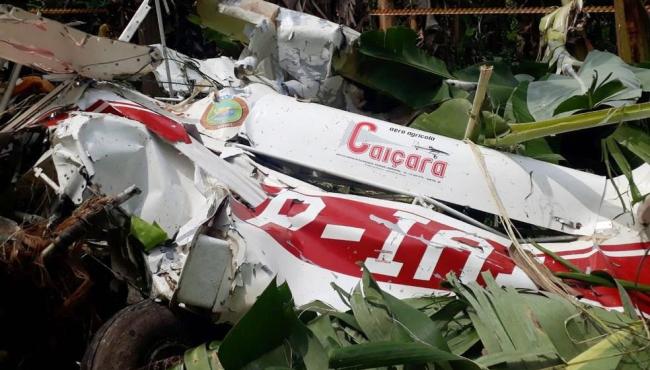 Avião que pulverizava bananais cai no interior de SP; piloto morreu