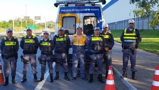 Batalhão de Polícia de Trânsito e DER realizam operação em rodovia do ES
