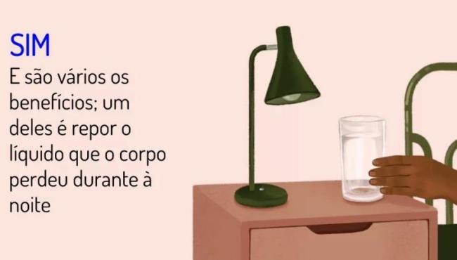 Beber água ao acordar, ainda em jejum, faz bem para a saúde?