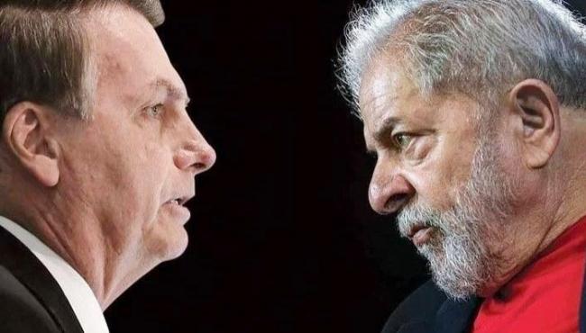 Bolsonaro lidera com 47,7% contra 41,8% de Lula; diz pesquisa Brasmarket