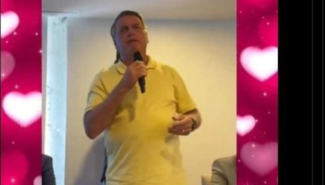 Bolsonaro relembra de discurso: “Me deem 50% da Câmara e 50% do Senado que eu movo o Brasil”