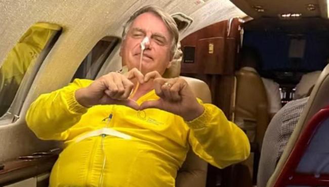 Bolsonaro se manifesta pela 1ª vez após cirurgia: “Voltaremos”