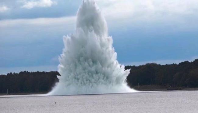 Bomba da Segunda Guerra explode na Polônia