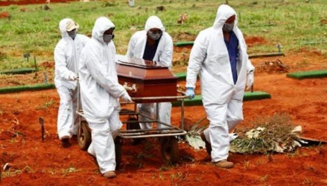 Brasil chega a 470 mil mortos por Covid-19; fora 1.454 mortes em 24 horas